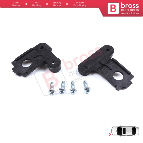 Headlight Holder Mount Repair Bracket Tab Set Left Side for VW Polo MK6 AW1 BZ1 AE1 2017-On 4/5 Door 2G0998225