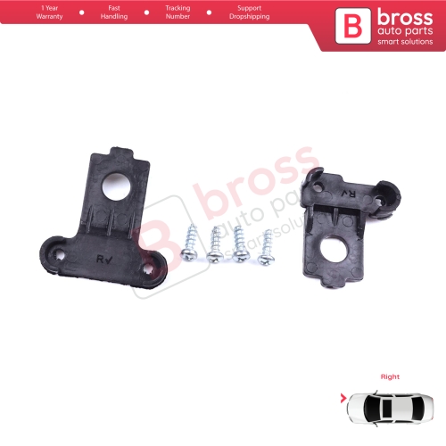 Headlight Holder Mount Repair Bracket Tab Set Right Side for VW Polo MK6 AW1 BZ1 AE1 2017-On 4/5 Door 2G0998226