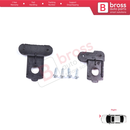 Headlight Holder Mount Repair Bracket Tab Set Right Side for VW Polo MK6 AW1 BZ1 AE1 2017-On 4/5 Door 2G0998226