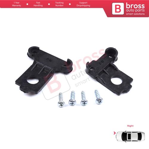 Headlight Holder Mount Repair Bracket Tab Set Right Side for VW Polo MK6 AW1 BZ1 AE1 2017-On 4/5 Door 2G0998226