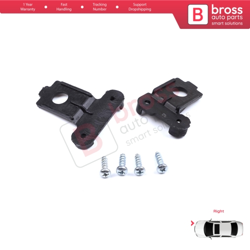 Headlight Holder Mount Repair Bracket Tab Set Right Side for VW Polo MK6 AW1 BZ1 AE1 2017-On 4/5 Door 2G0998226