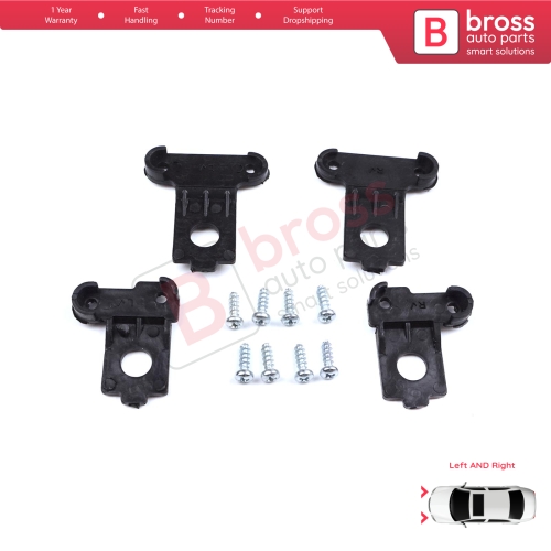 Headlight Holder Mount Repair Bracket Tab Set Left Right Side for VW Polo MK6 AW1 BZ1 AE1 2017-On 4/5 Door 2G0998225 2G0998226