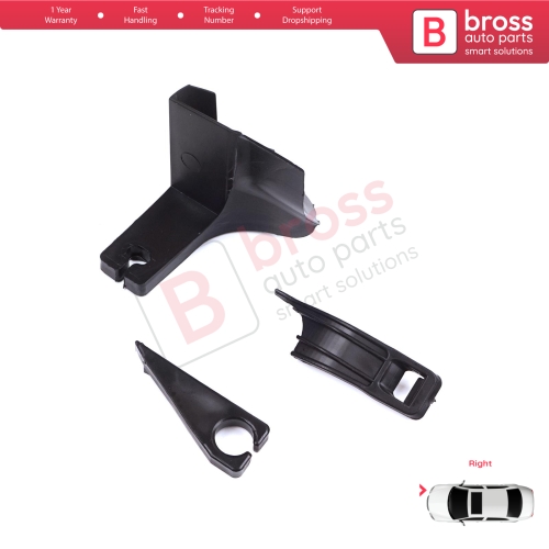 Headlight Holder Mount Repair Bracket Tab Set Right Side for Ford Transit Tourneo Custom MK1 V362 2012-2018 BK2113D152BJ