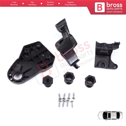 Headlight Holder Mount Repair Bracket Tab Set Left Side for Mercedes E Class W213 X213 W238 C238 A238 2016-2020 A2138202300