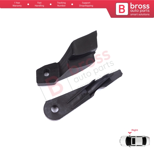 Headlight Holder Mount Repair Bracket Tab Set Right Side for Ford Transit MK8 V363 2013-2024 BK31-13W029-BG