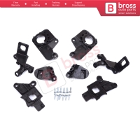 Headlight Holder Mount Repair Bracket Tab Set Left Right Side for Citroen C5 MK2 MK3 RD TD RW X7 2008-2017 6212F0 6212F1