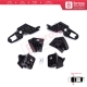 Headlight Holder Mount Repair Bracket Tab Set Left Right Side for Peugeot 301 2017-2024 Facelift 9817298380 9817296980