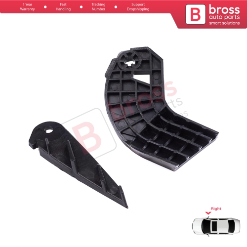 Headlight Holder Mount Repair Bracket Tab Set Right Side for Ford Transit Tourneo Custom MK1 V362 2018-2024 Facelift JK2113W029BJ