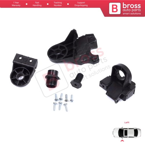 Headlight Holder Mount Repair Bracket Tab Set Left Side for Mercedes C Class W205 C205 S205 A205 2013-2023 A2058200514