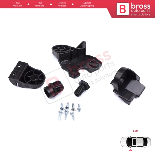 Headlight Holder Mount Repair Bracket Tab Set Left Side for Mercedes C Class W205 C205 S205 A205 2013-2023 A2058200514