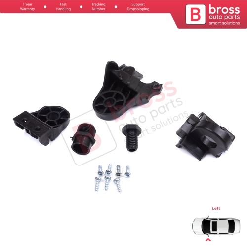 Headlight Holder Mount Repair Bracket Tab Set Left Side for Mercedes C Class W205 C205 S205 A205 2013-2023 A2058200514