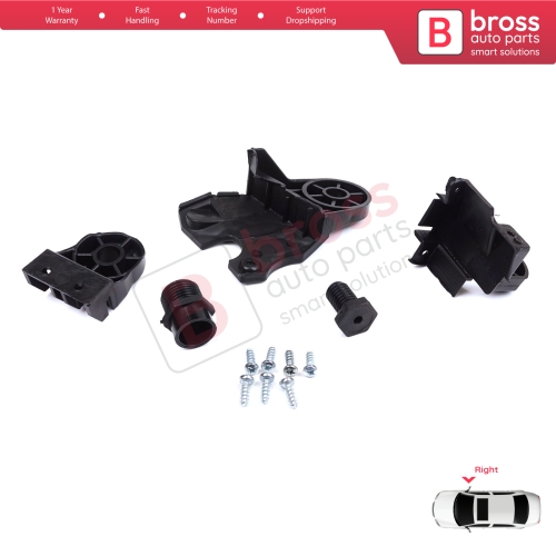 Headlight Holder Mount Repair Bracket Tab Set Right Side for Mercedes C Class W205 C205 S205 A205 2013-2023 A2058200414