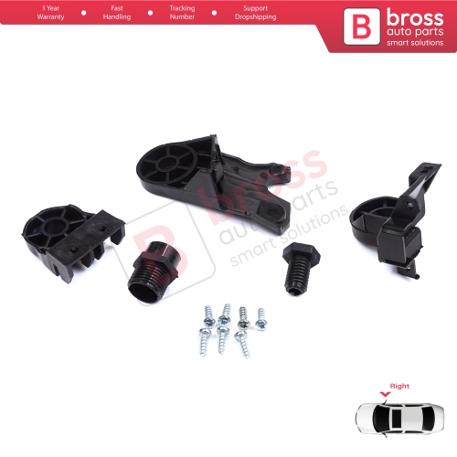 Headlight Holder Mount Repair Bracket Tab Set Right Side for Mercedes C Class W205 C205 S205 A205 2013-2023 A2058200414