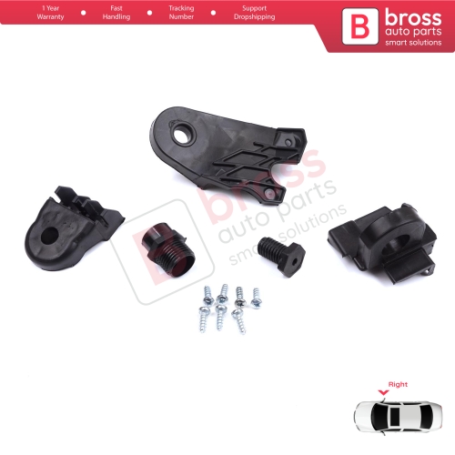 Headlight Holder Mount Repair Bracket Tab Set Right Side for Mercedes C Class W205 C205 S205 A205 2013-2023 A2058200414