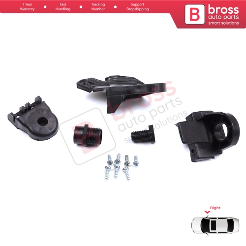 Headlight Holder Mount Repair Bracket Tab Set Right Side for Mercedes C Class W205 C205 S205 A205 2013-2023 A2058200414