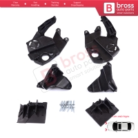 Headlight Holder Mount Repair Bracket Tab Set Left Right Side for Peugeot 3008 5008 MK2 2016-2024 9814255880 9814255780