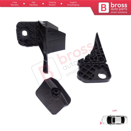 Headlight Holder Mount Repair Bracket Tab Set Left Side for Ford Focus MK4 C519 HN HM HP 2018-On JX7B13W030CE