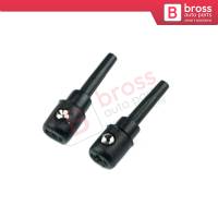 2 Pieces Rear Tailgate Windscreen Washer Jet Nozzle 3B9955985A For Audi VW Skoda Seat