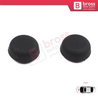 2 Pieces Front Windscreen Wiper Arm Nut Cap Bolt Cover 5N0955205 for VW Audi Skoda Seat