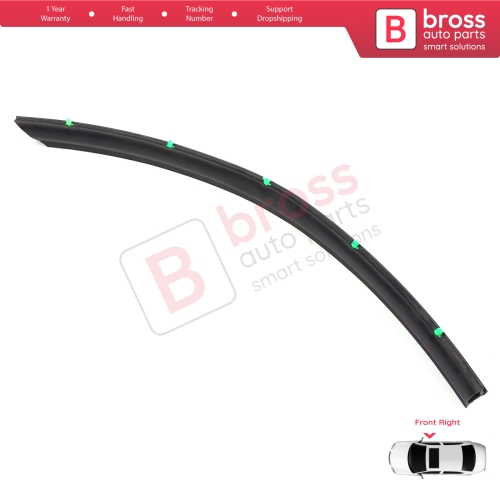 Front Right Door Inner Fender Arch Seal for VW Transporter T5 T6 T6.1 Caravelle Multivan 7H0837566