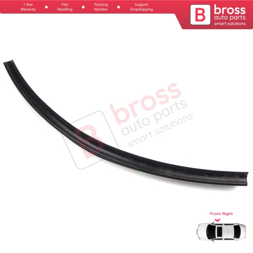 Front Right Door Inner Fender Arch Seal for VW Transporter T5 T6 T6.1 Caravelle Multivan 7H0837566