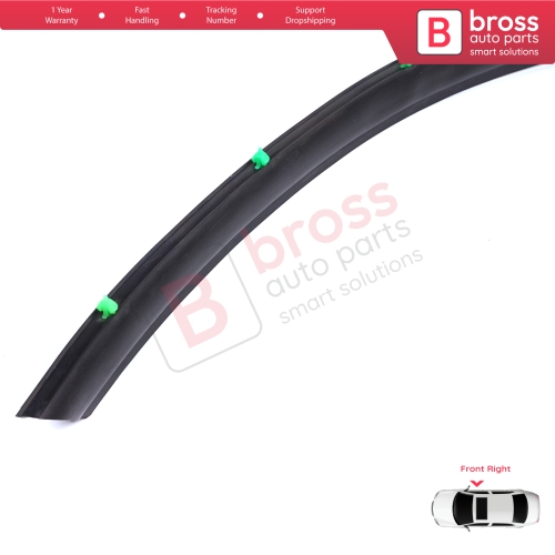 Front Right Door Inner Fender Arch Seal for VW Transporter T5 T6 T6.1 Caravelle Multivan 7H0837566