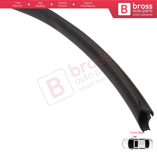 Front Right Door Inner Fender Arch Seal for VW Transporter T5 T6 T6.1 Caravelle Multivan 7H0837566