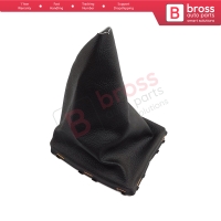 Black Manual Gear Shift Stick Boot Gaiter Cover for Ford Focus MK2 Titanium 2008-2011 1548262