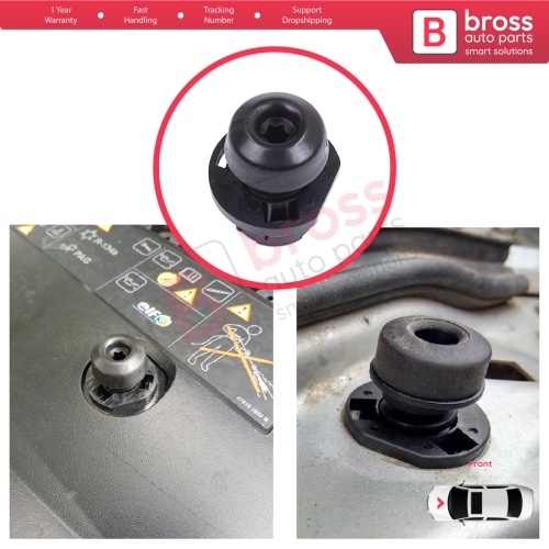 Adjustable Bonnet Hood Stop Buffer for Renault Megane Clio Captur Scenic Master Duster Dokker Lodgy Movano 7700843546