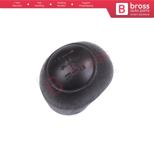 Manual 5 Speed Gear Shift Stick Knob Head Black for Fiat Albea Siena Palio MK1 735318915