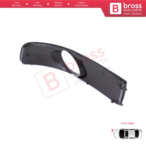 Front Bumper Fog Light Frame Housing Right for VW Polo MK3 6N2 1999-2001 Facelift 6N0853666C