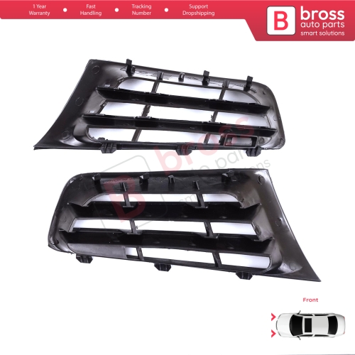 Front Bumper Air Vent Grille Panel Left Right for Renault Megane MK2 2006-2009 Facelift 7701476893