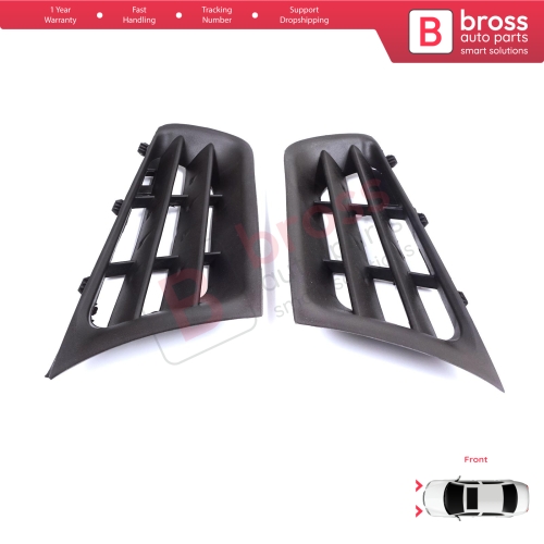 Front Bumper Air Vent Grille Panel Left Right for Renault Megane MK2 2006-2009 Facelift 7701476893