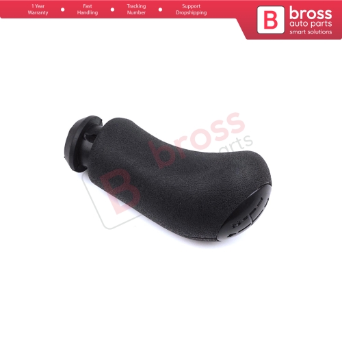 5 Speed Gear Shift Stick Knob 8200079112 Black for Renault Clio 3 Megane 2 Scenic 2