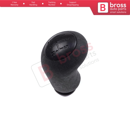 5 Speed Gear Shift Stick Knob 8200079112 Black for Renault Clio 3 Megane 2 Scenic 2