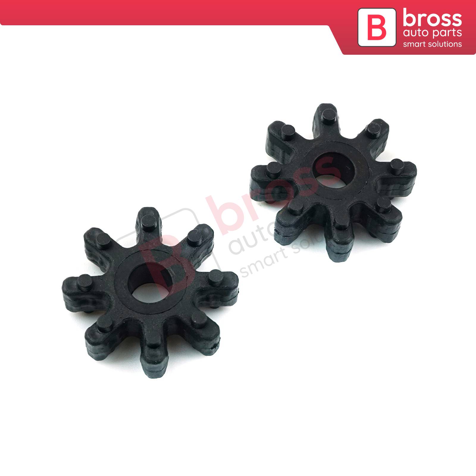 Bross Auto Parts - BSP882 2 Pcs Steering Column Flexible Coupler