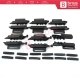 Roof Curtain Repair 24 Pieces Set 84001TY For Peugeot 307 SW