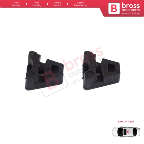 2 Pieces Sunroof Rail Frame Glass Slider Guide Repair Bracket for Mercedes CLA A C E Class W176 W177 W205 C207 C117...