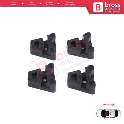 4 Pieces Sunroof Rail Frame Glass Slider Guide Repair Bracket for Mercedes CLA A C E Class W176 W177 W205 C207 C117...