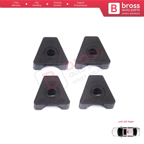 4 Pieces Sunroof Rail Frame Glass Slider Guide Repair Bracket for Mercedes CLA A C E Class W176 W177 W205 C207 C117...