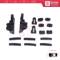 MySky Panoramic Roof Sunroof Slideway Ceiling Bracket 16 Pieces Set for Jeep Renegade BU B1 BV 2014-On SUV Van 77368445 46 