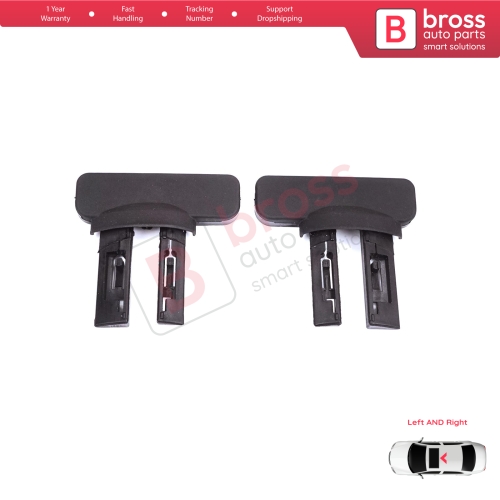 Sunroof Sunshade Curtain Repair Clips Bracket for VW Golf MK7 Polo MK5 6 UP! Audi A3 S3 Skoda Octavia MK3 Seat Leon 1738292 1738293