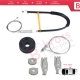 Window Regulator Repair Kit Rear Right for Renault Megane MK1 EA0/1 1996-2003 Cabriolet Convertible 7700848451