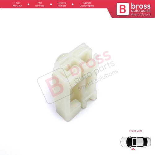 Window Regulator Repair Clips Front Left Door for Renault Megane MK1 X64 1996-2003 4/5 Door 7700834347...