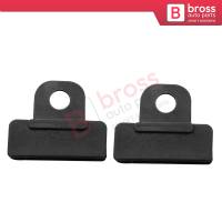 2 Pieces Window Regulator Glass Channel Slider Sash Connector Clips for Toyota Type 2
