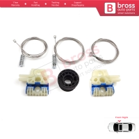 Window Regulator Repair Kit Front Right for VW Golf MK6 A6 5K 5K1 AJ5 Variant 2008-20014 5-Door 5K0837462