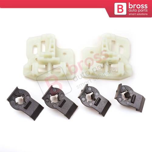 Window Regulator Guide Clip Set - Compatible with 2000 - 2006 BMW X5 2001  2002 2003 2004 2005 
