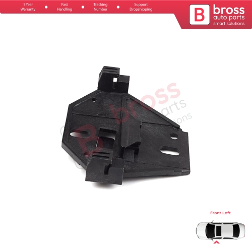 Window Regulator Repair Clips Bracket Front Left for VW Transporter T4 MK4 Eurovan Caravelle 1990-2003 7D0959801