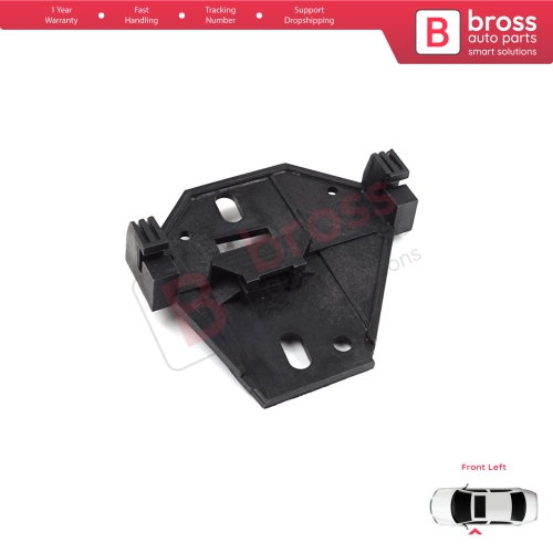 Window Regulator Repair Clips Bracket Front Left for VW Transporter T4 MK4 Eurovan Caravelle 1990-2003 7D0959801