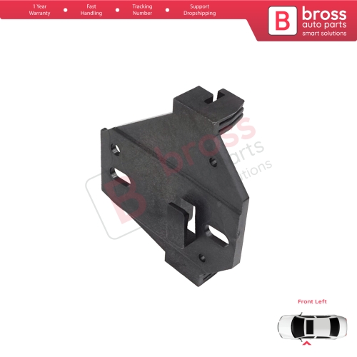 Window Regulator Repair Clips Bracket Front Left for VW Transporter T4 MK4 Eurovan Caravelle 1990-2003 7D0959801